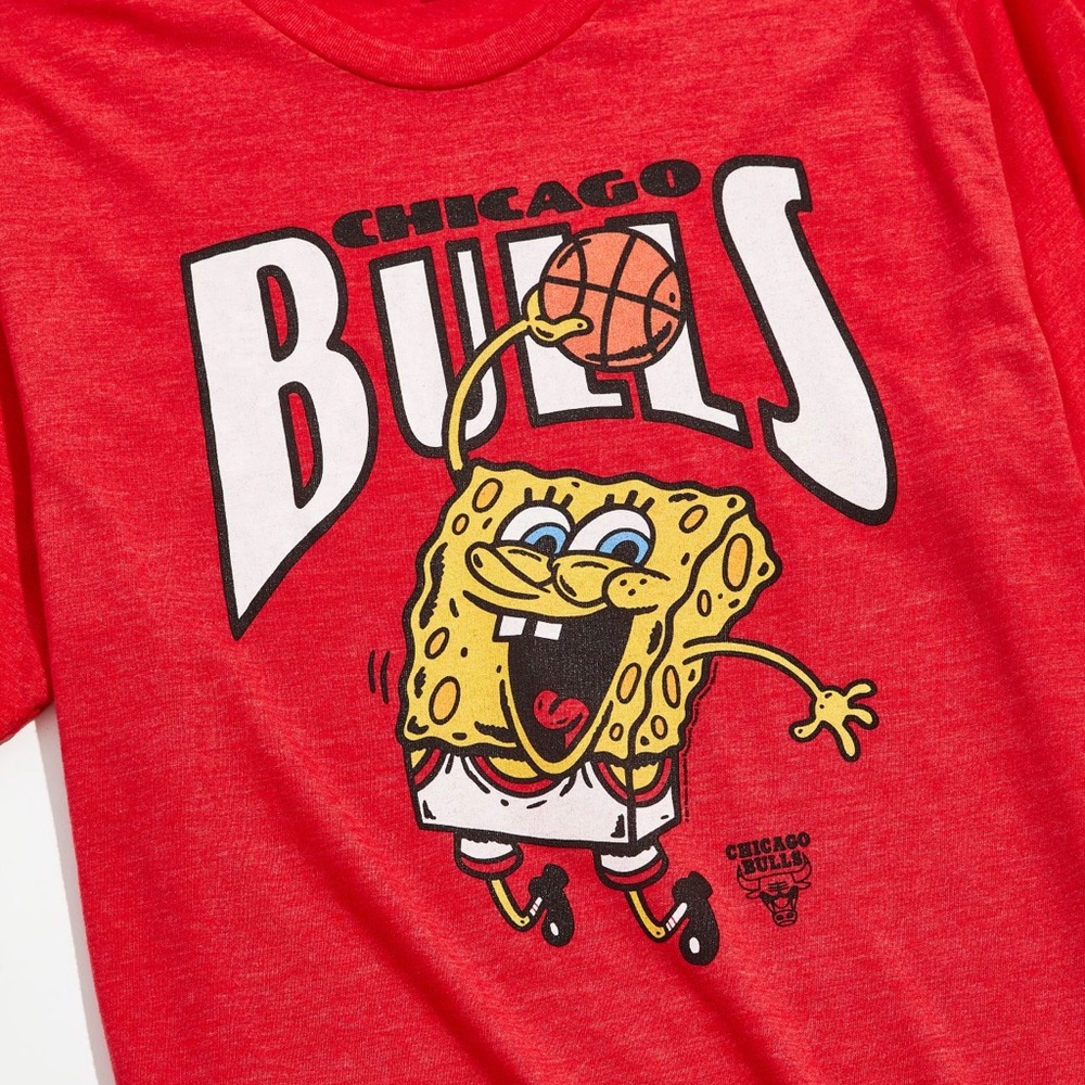 HOMAGE x SpongeBob SquarePants Chicago Bull Tee